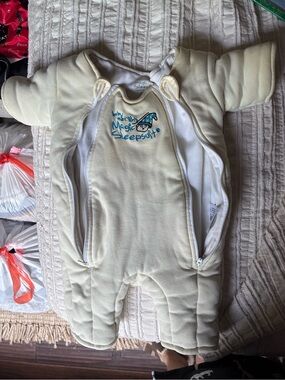 Magic Cream Baby Sleepsuit One-Piece Footie